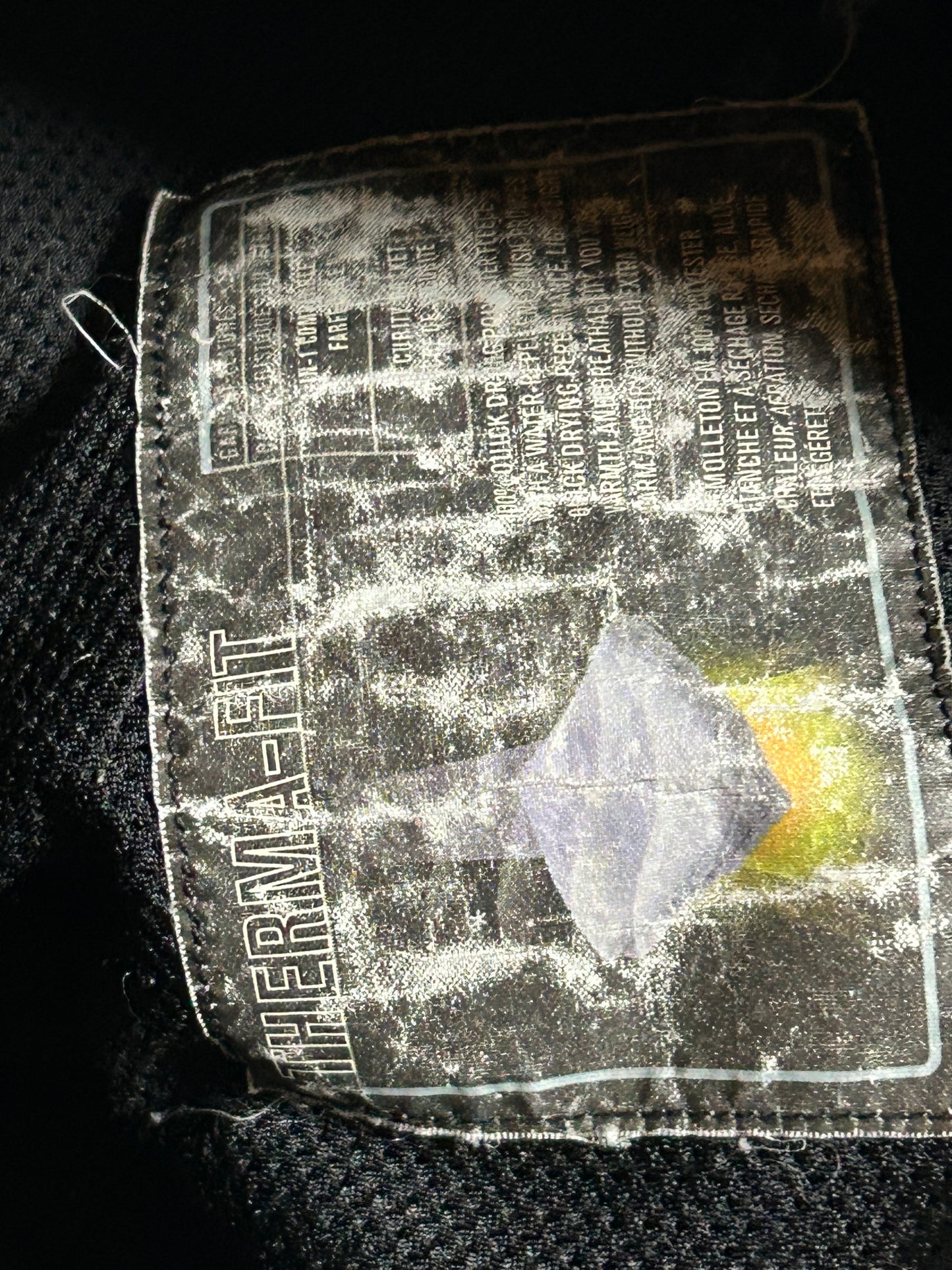 Vintage Nike ACG Winter X Games Fleece 1/4 Zip Jacket Therma-Fit XL/L Fit 26.75x28 Inches Black