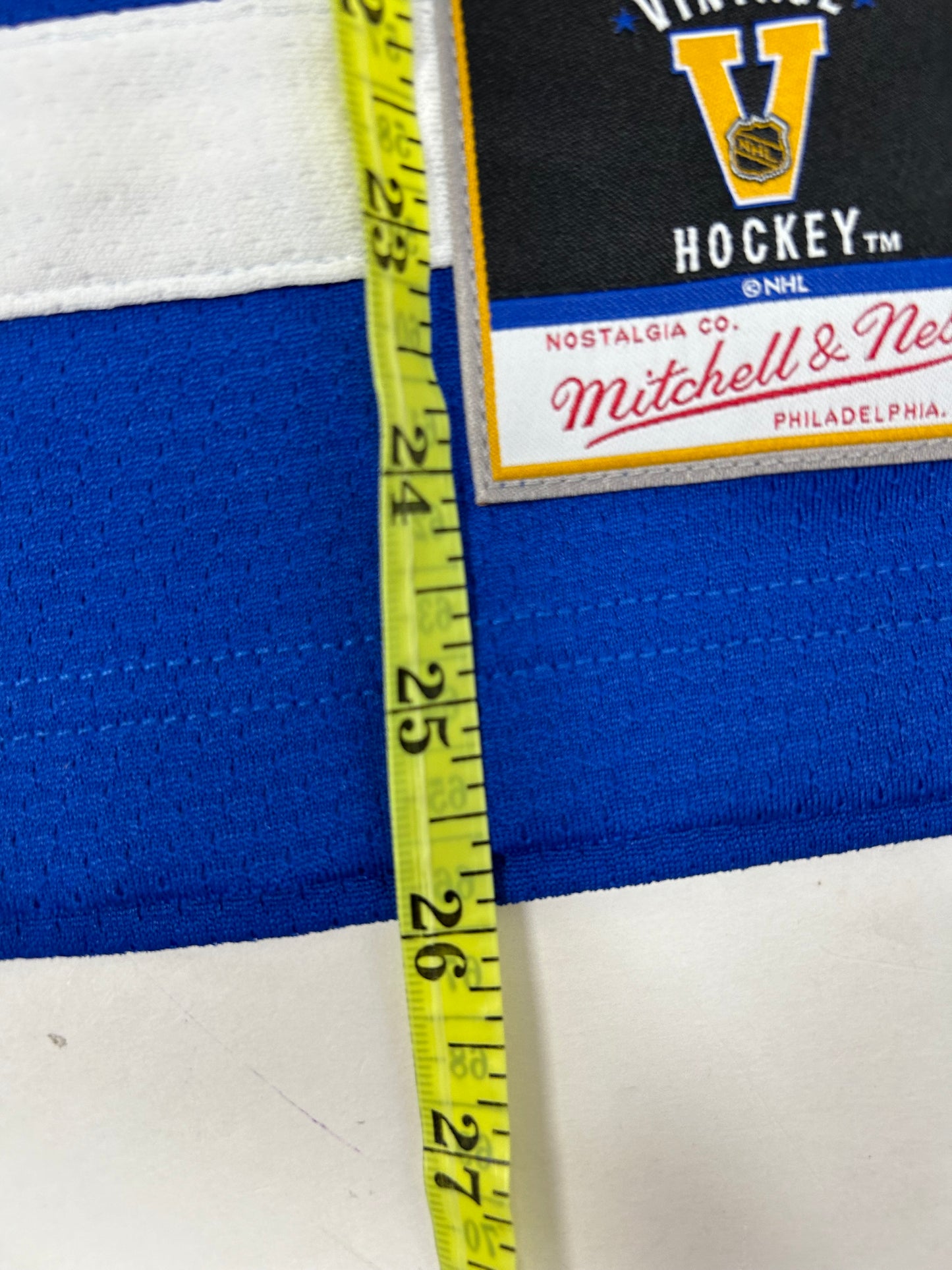 Mitchell & Ness Adam Graves New York Rangers 1993-94 Stanley Cup Jersey New S/M About 18.25x26 Inches