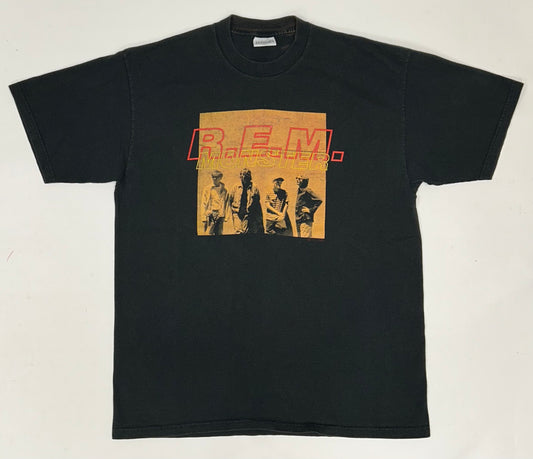 Vintage 1993 R.E.M. Monster Music Band Album Tee Nice Man Tag REM XL 23x30.25 Inches Faded As Is