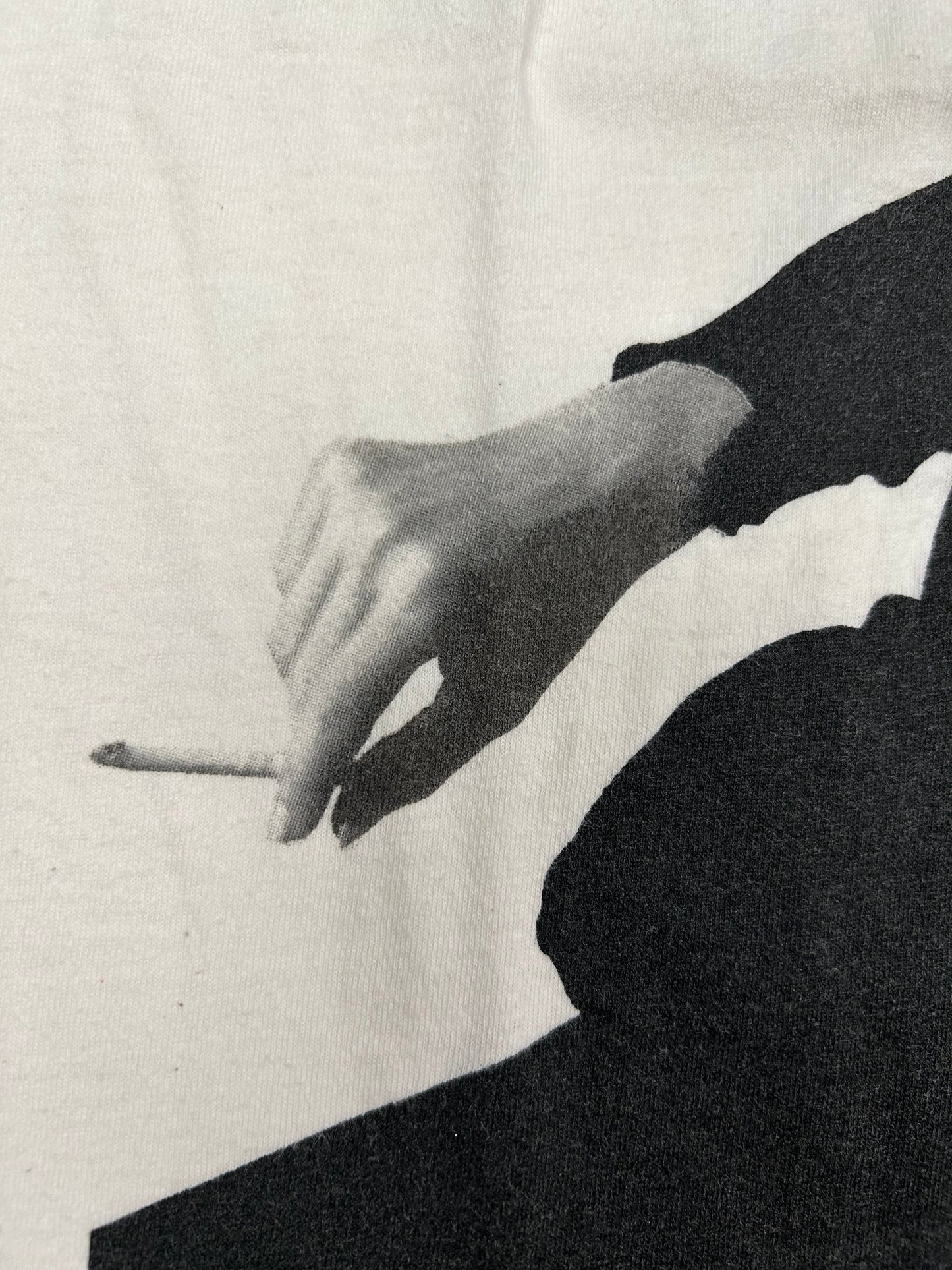 Vintage 1992 Madonna Erotica Smoking Music Tee M/L Fit 20.75x26.5 Inches White