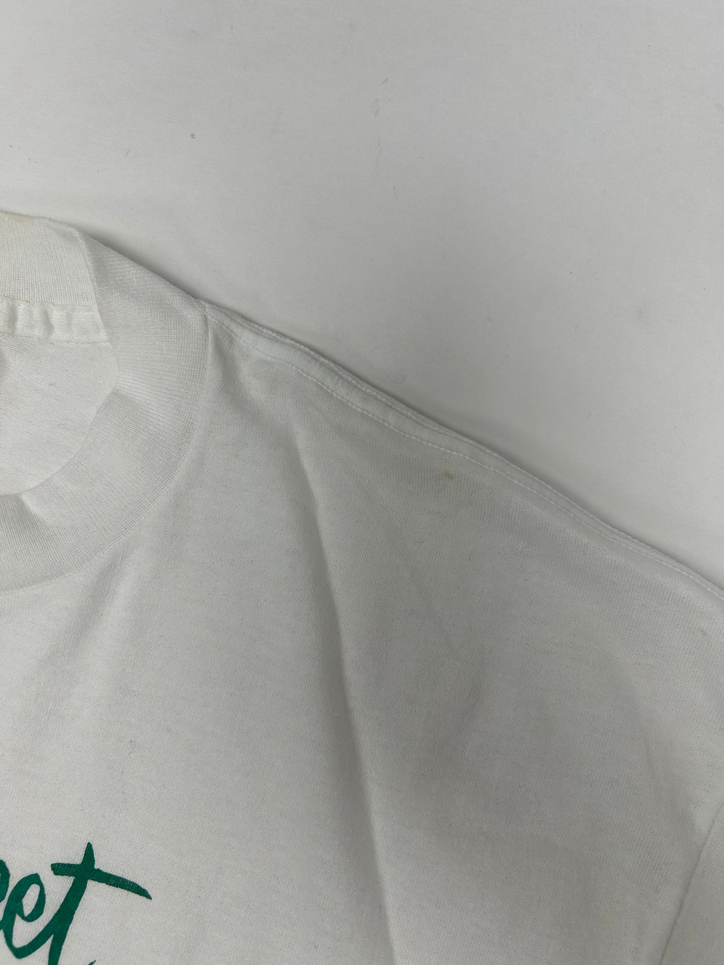 Vintage Sesame Street 27th Season TV Show Promo Tee 1995 Autographed As Is XL 23.5x29.25 Inches