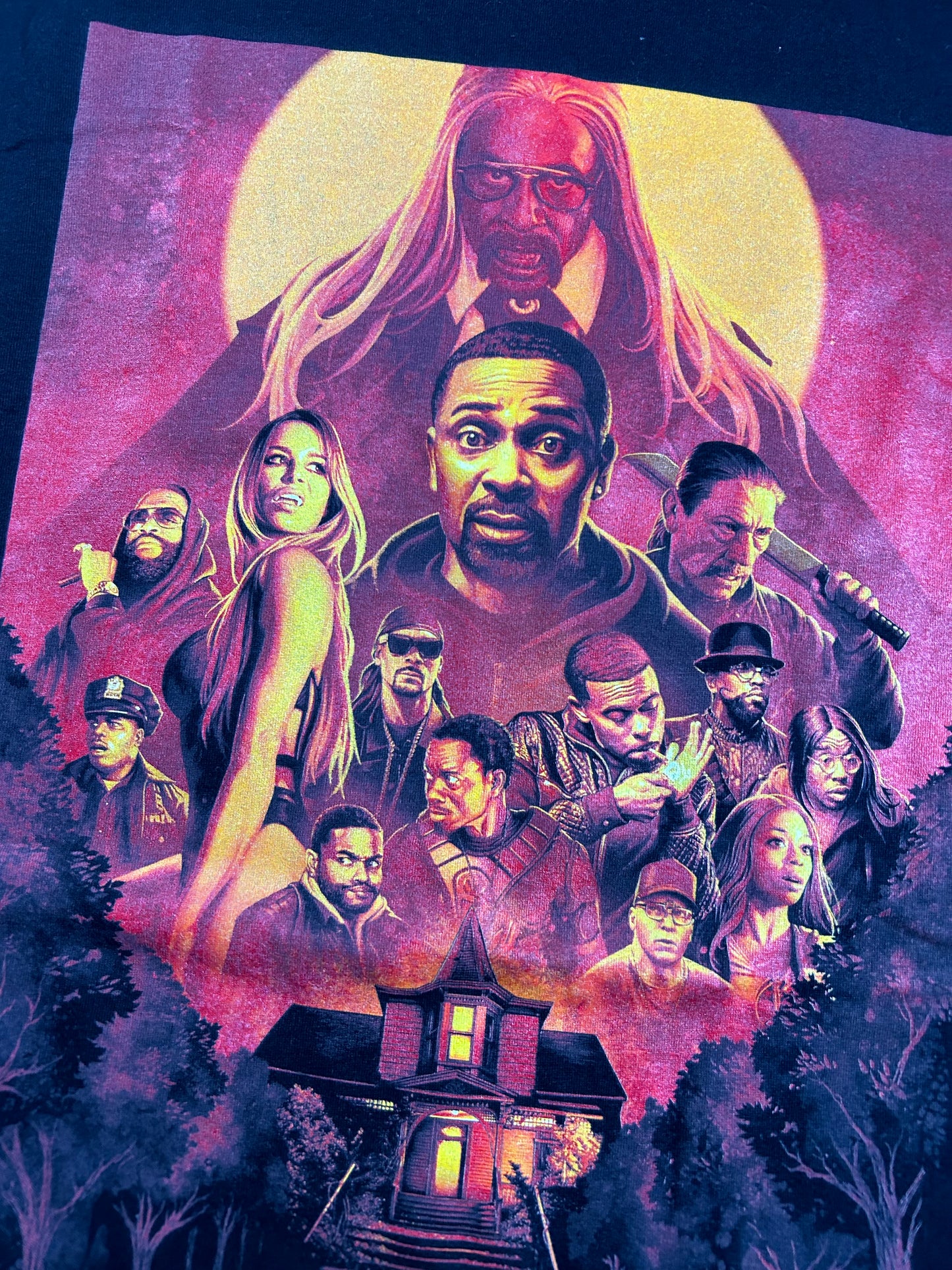 The House Next Door Meet the Blacks 2 Movie Promo Tee 2021 Mike Epps Large 21x30 Inches