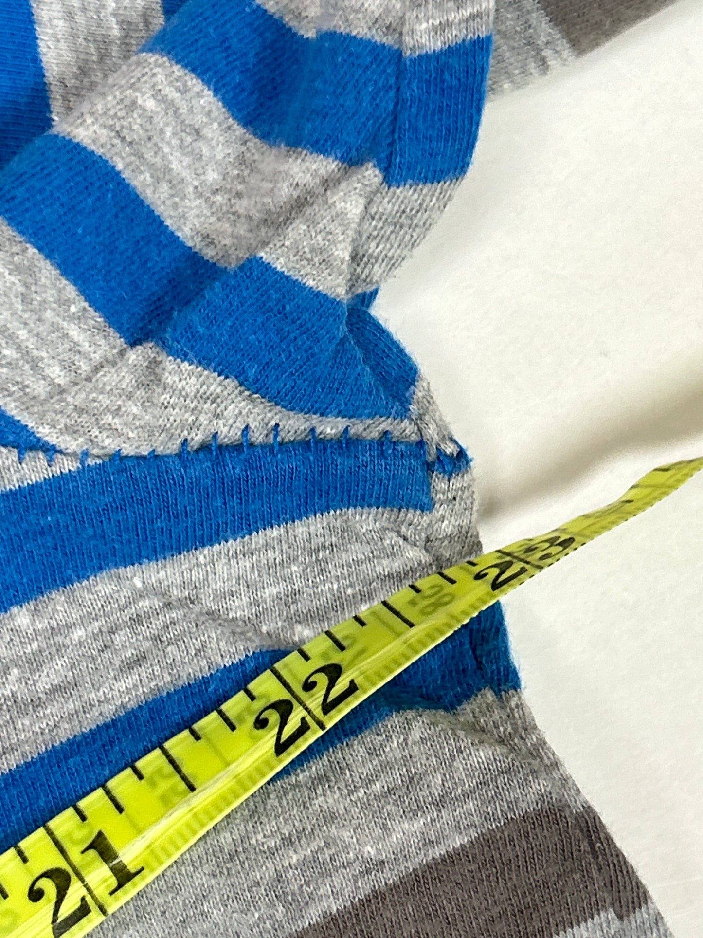 Vintage 00s DC Shoes Striped Tee Medium/Large Fit 22.5x29.25 Inches As Is Worn