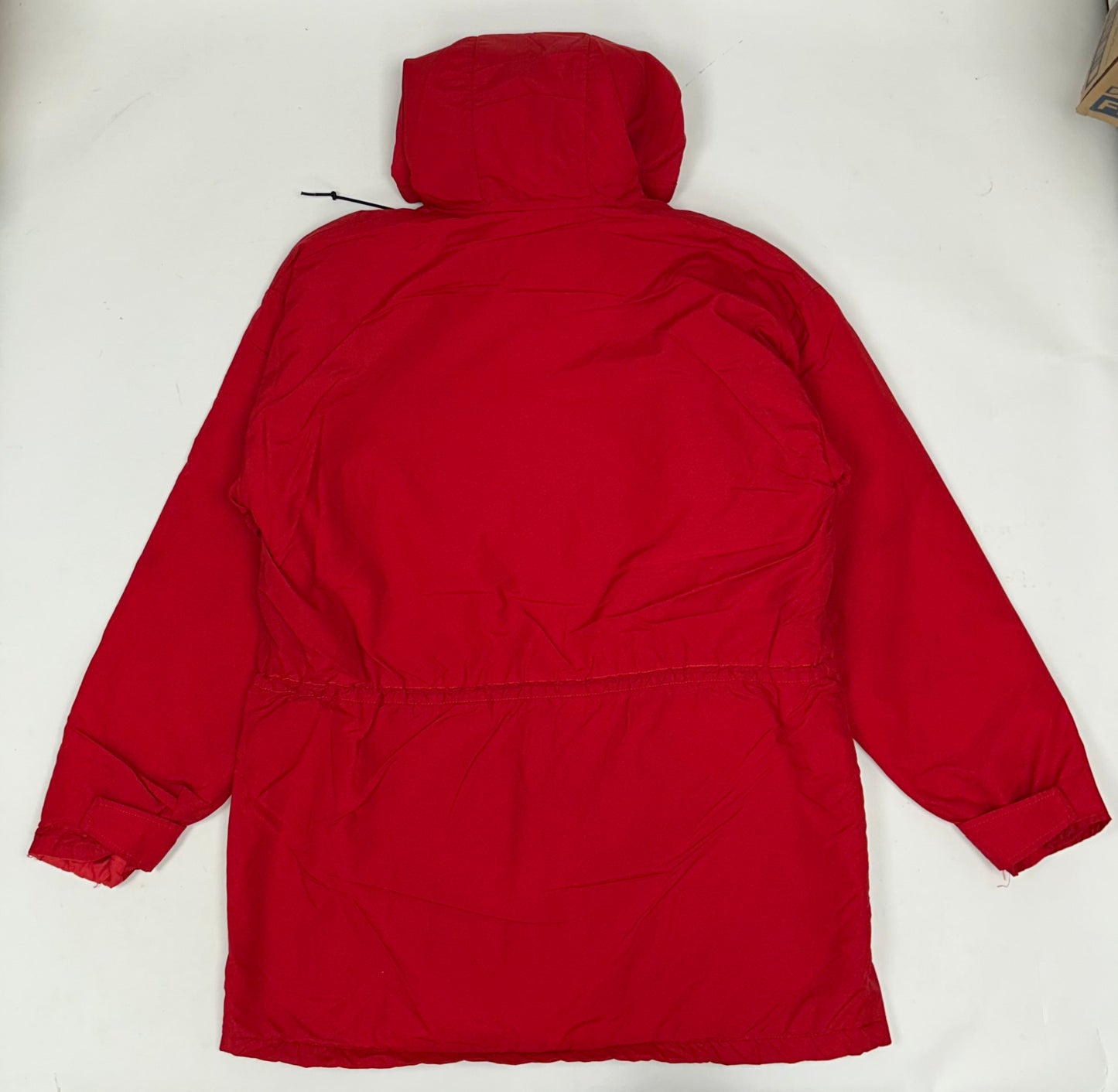 Vintage Chalk-Line MLB This Week In Baseball Zip Long Trench Style Jacket Size Tagged Large 26.5x36.5 Inches As Is Has Wear