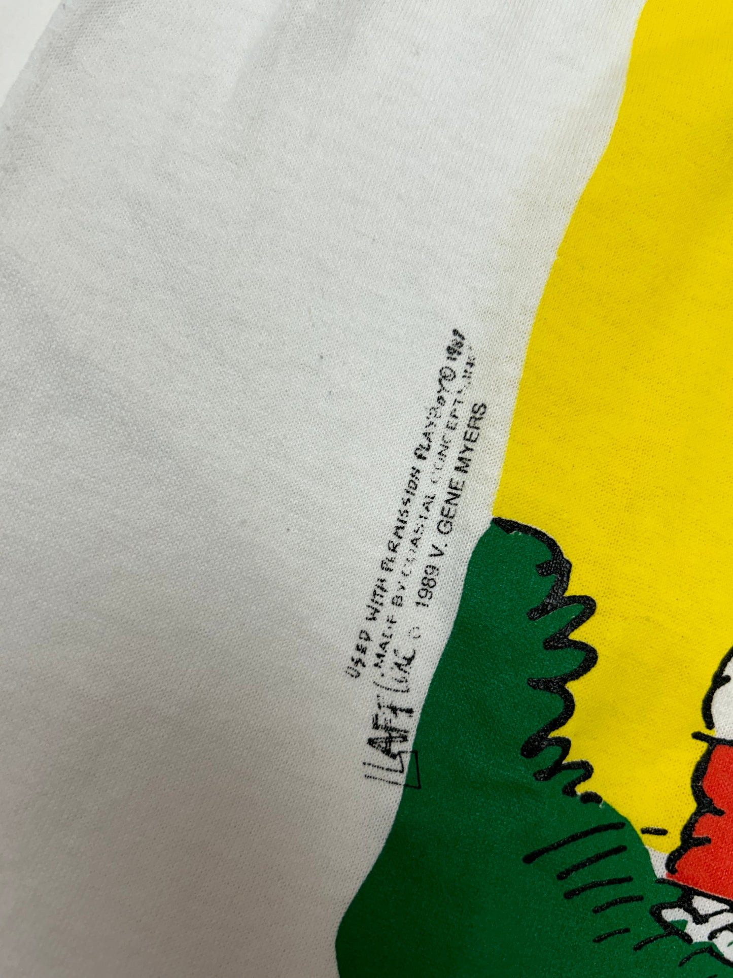 Vintage 1989 You’ve Been Eating My Bubble Gun Again, Haven’t You? Farting Dog Tee M/L 20.5x28 Inches As Is Has Flaws