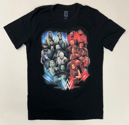 2022 WWE I Was There Wrestling Tee Medium/Small Fit 19x28.5 Inches