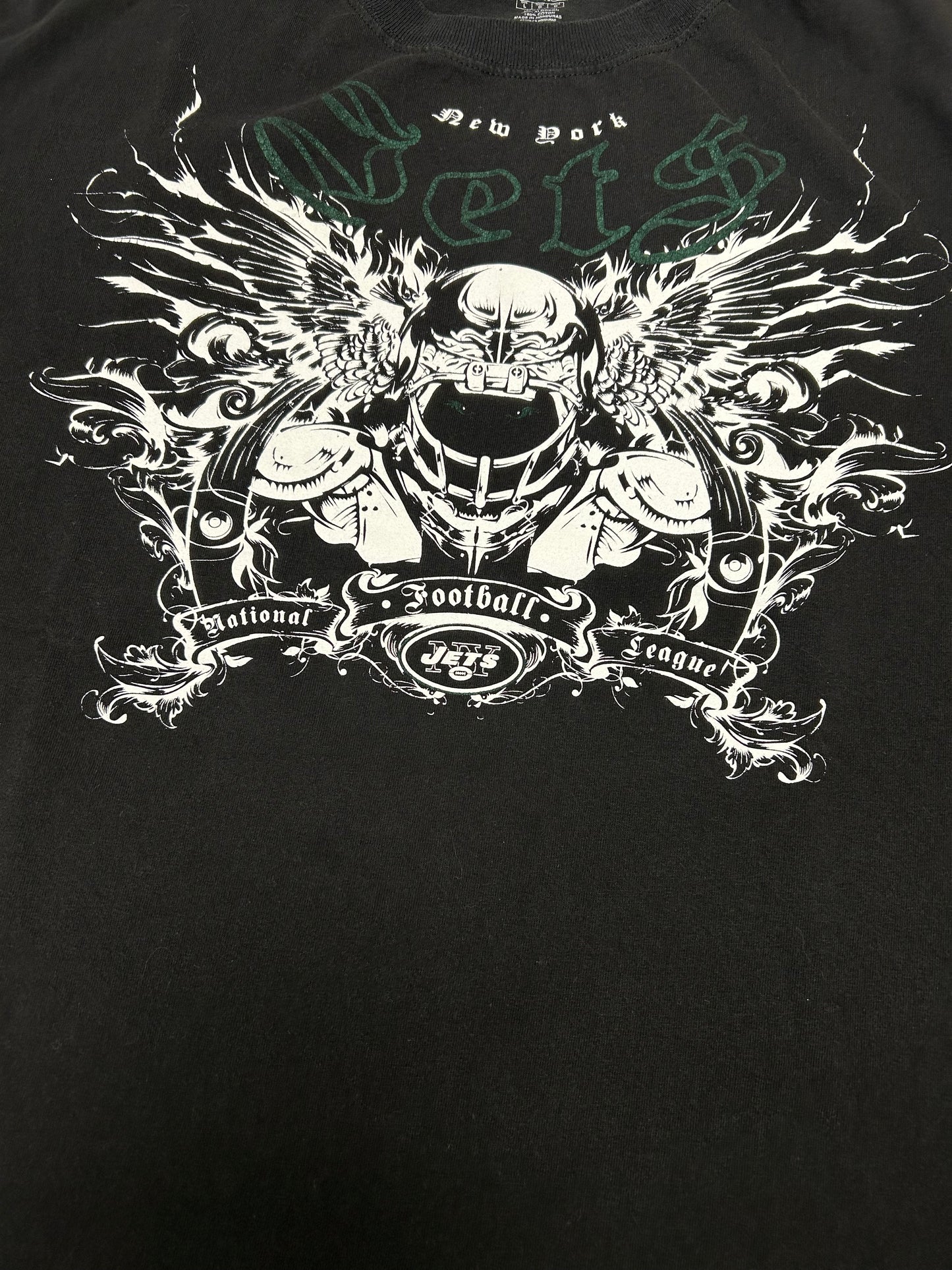 Vintage 00s Reebok New York Jets NFL Tee 23.75x28.25 Inches XL Fit