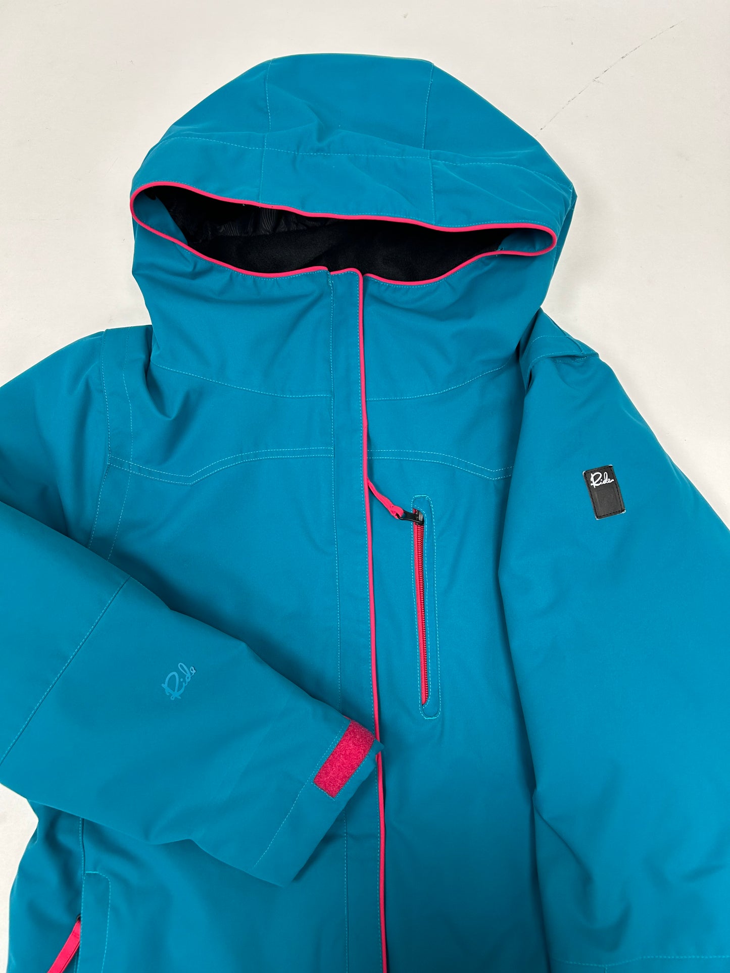 Vintage RIDE Snowboard 10k Strata HD 10 Jacket Large 23.5x30.5 Inches Ski Snowboarding