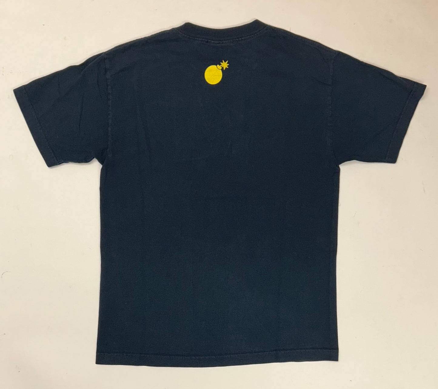 Vintage 00s The Hundreds Adam Bomb The Beginning Of The End Graphic Tee Navy Medium 20x28 Inches As Is