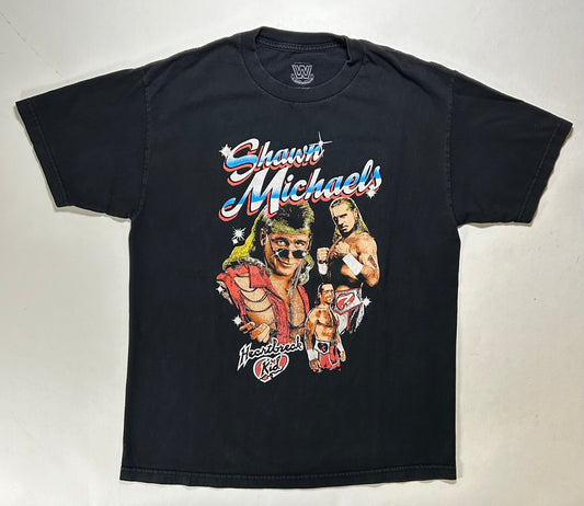 2016 WWE Legends Shawn Michaels The Heartbreak Kid Wrestling T-Shirt Large 21x28.5 Inches