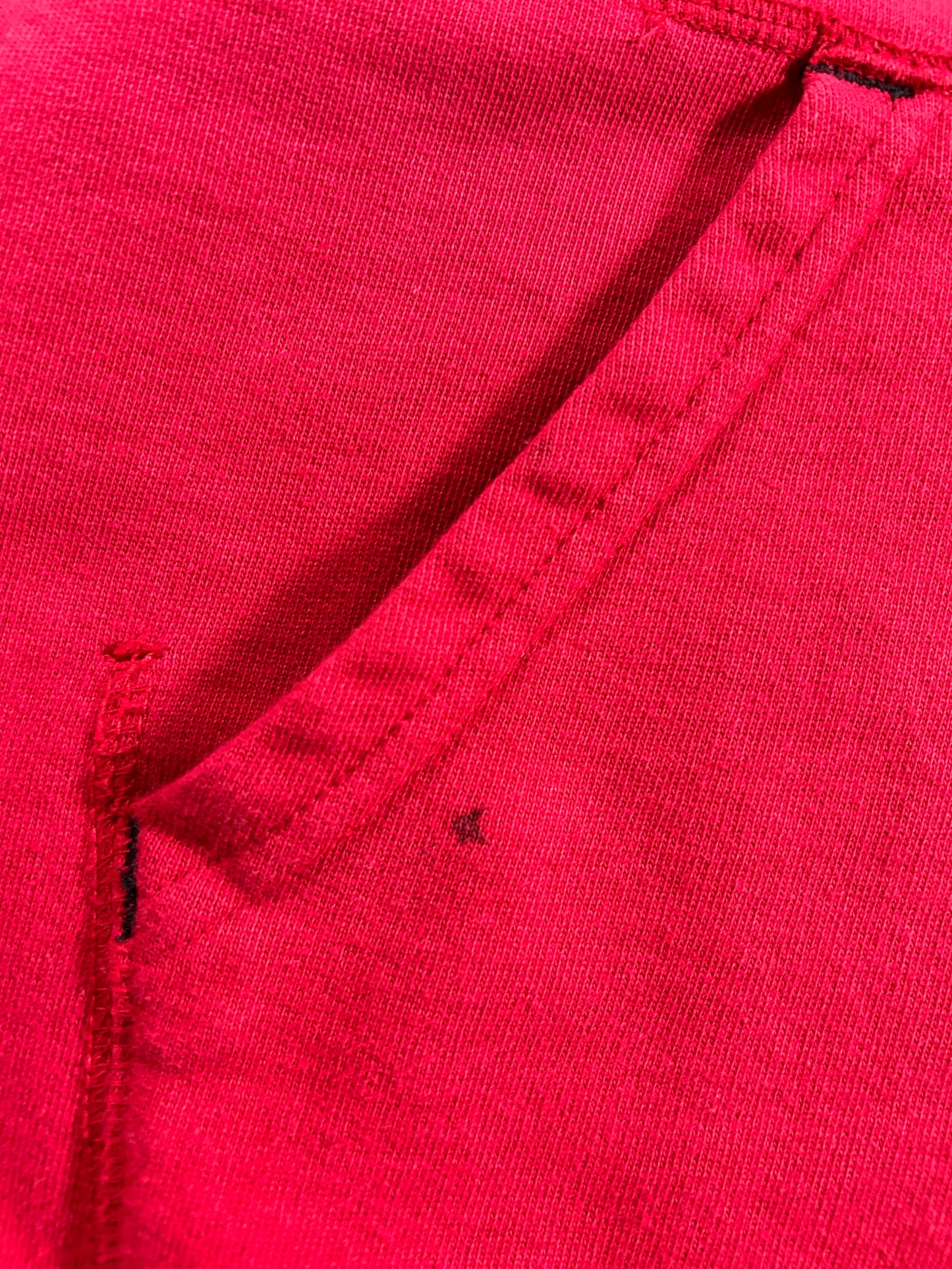 Vintage Eckō Unltd. Raw & Uncut Zip Hooded Sweatshirt Medium 22.75x27.5 Inches Red As Is