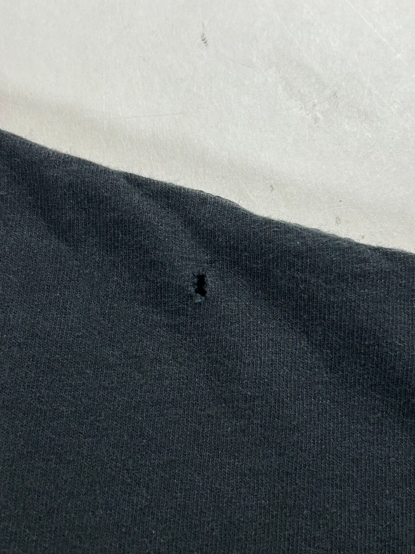 Vintage Logo Athletic New York Yankees 2000 Subway Series World Series Champions Tee 2XL 26.25x30 Inches Faded Black