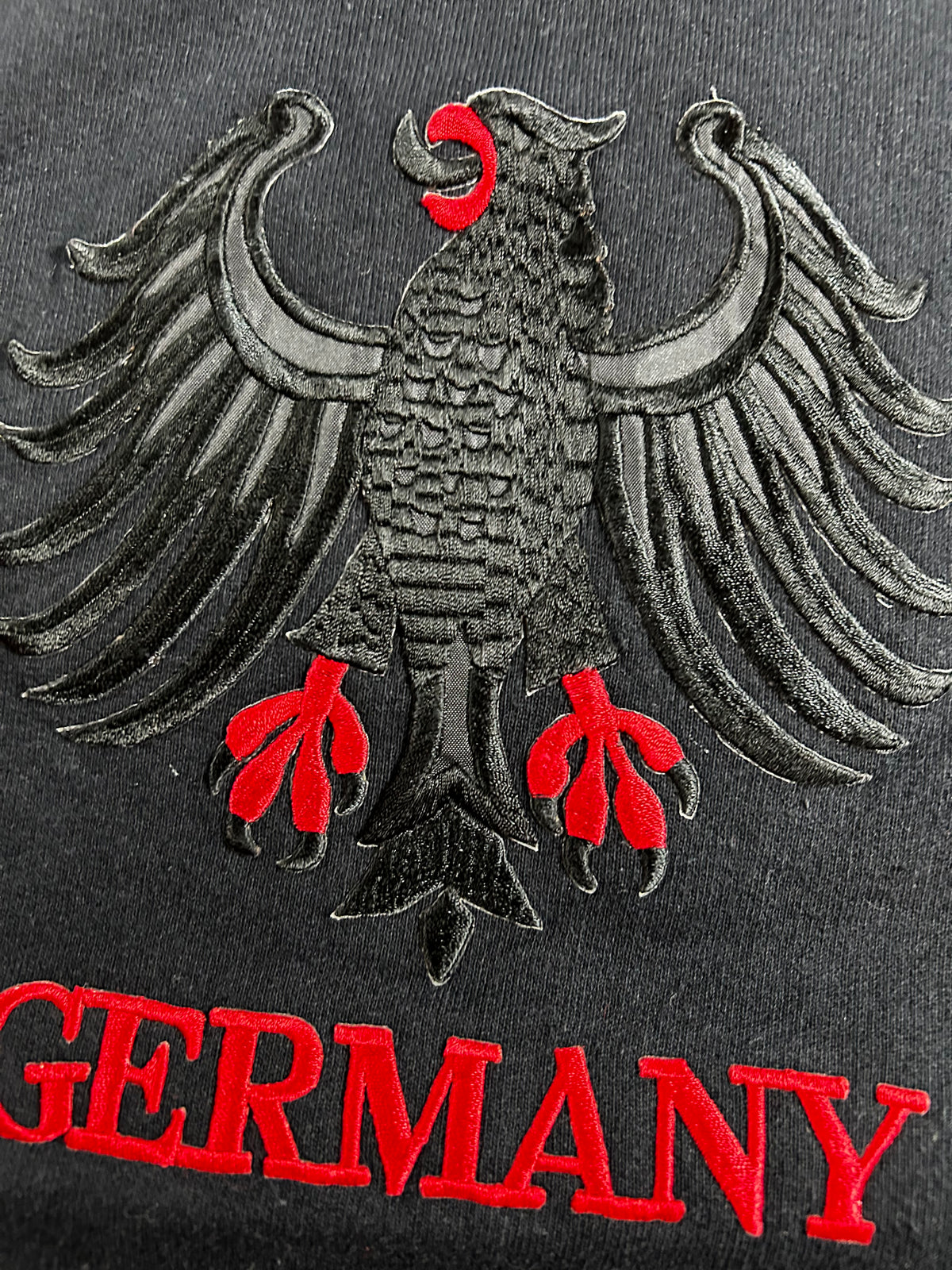 Promodoro Germany Flying Eagle Emblem Crewneck Sweatshirt Large/Medium 23.75x27.75 Inches