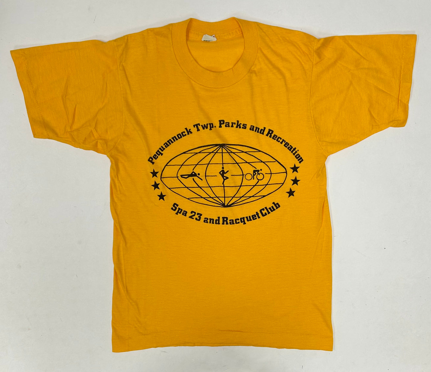 Vintage Spa 23 Pompton Plains, NJ Fitness Center Tee Fits Small/XS 16.75x24 Inches