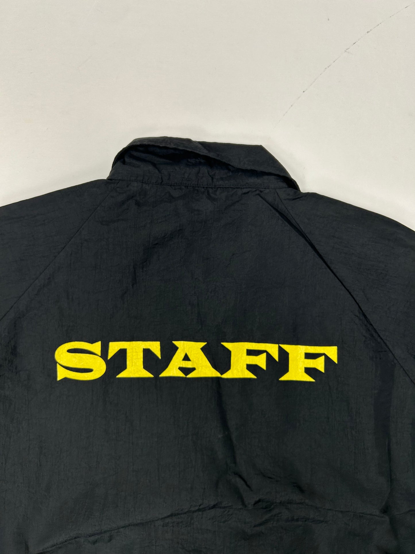 Vintage Golds Gym Riverdale New Jersey Staff Jacket XL/L 26.5x25.5 Inches