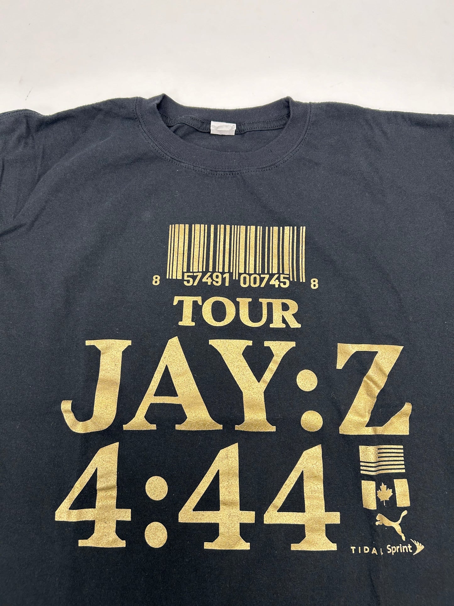 2017 Jay-Z 4:44 Tour Rap Tee Long Sleeve Large 22.75x26.5 Inches Lot Tee