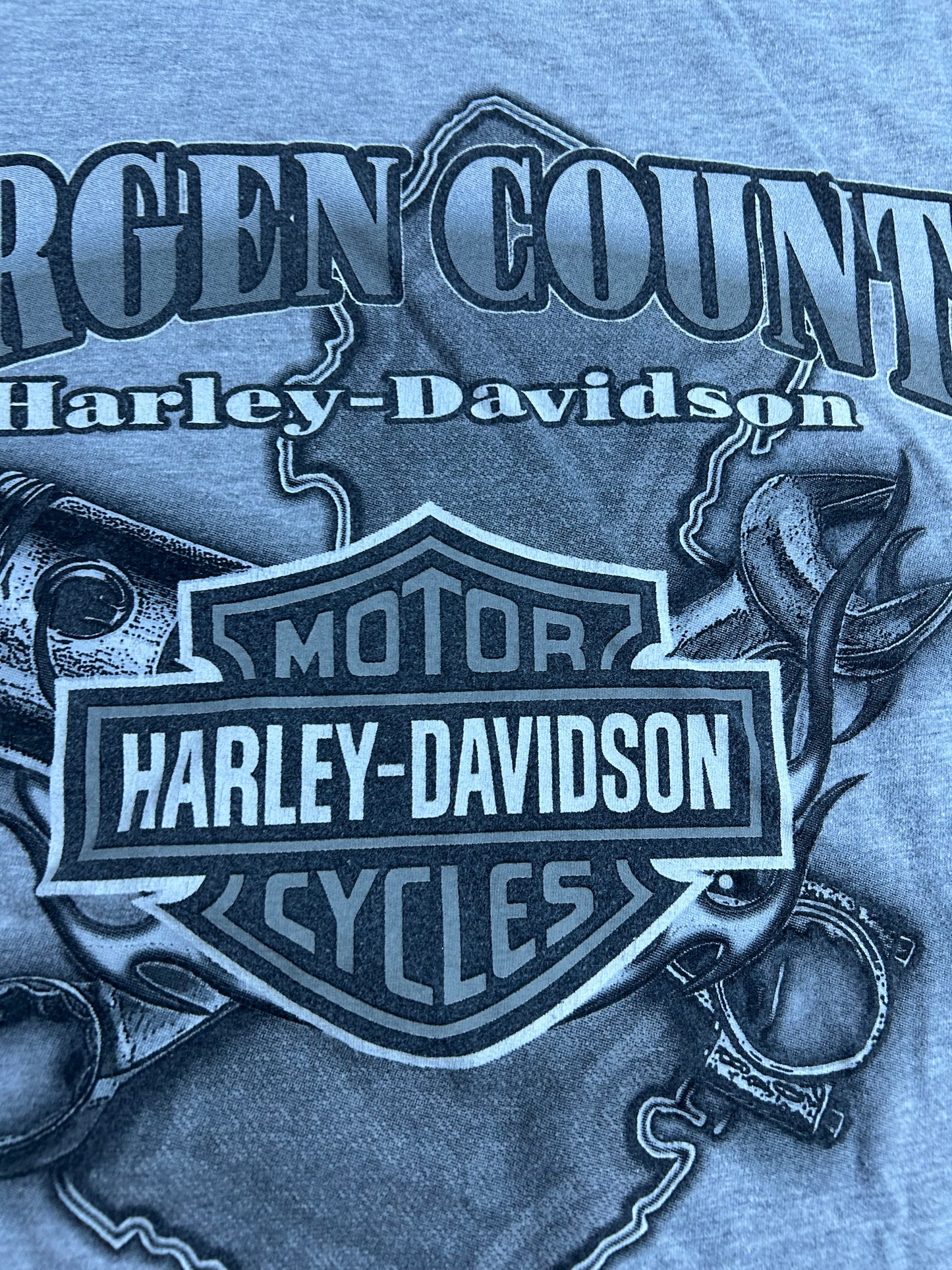 2020 Harley Davidson Motorcycle Of Bergen County Bike 1903 Rochelle Park, NJ Tee XL 24.5x29 Inches