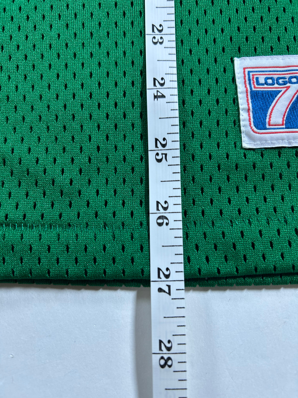 Vintage New York Jets Football Jersey #7 Green Logo 7 Boomer Esiason Medium 22.25x27 Inches USA