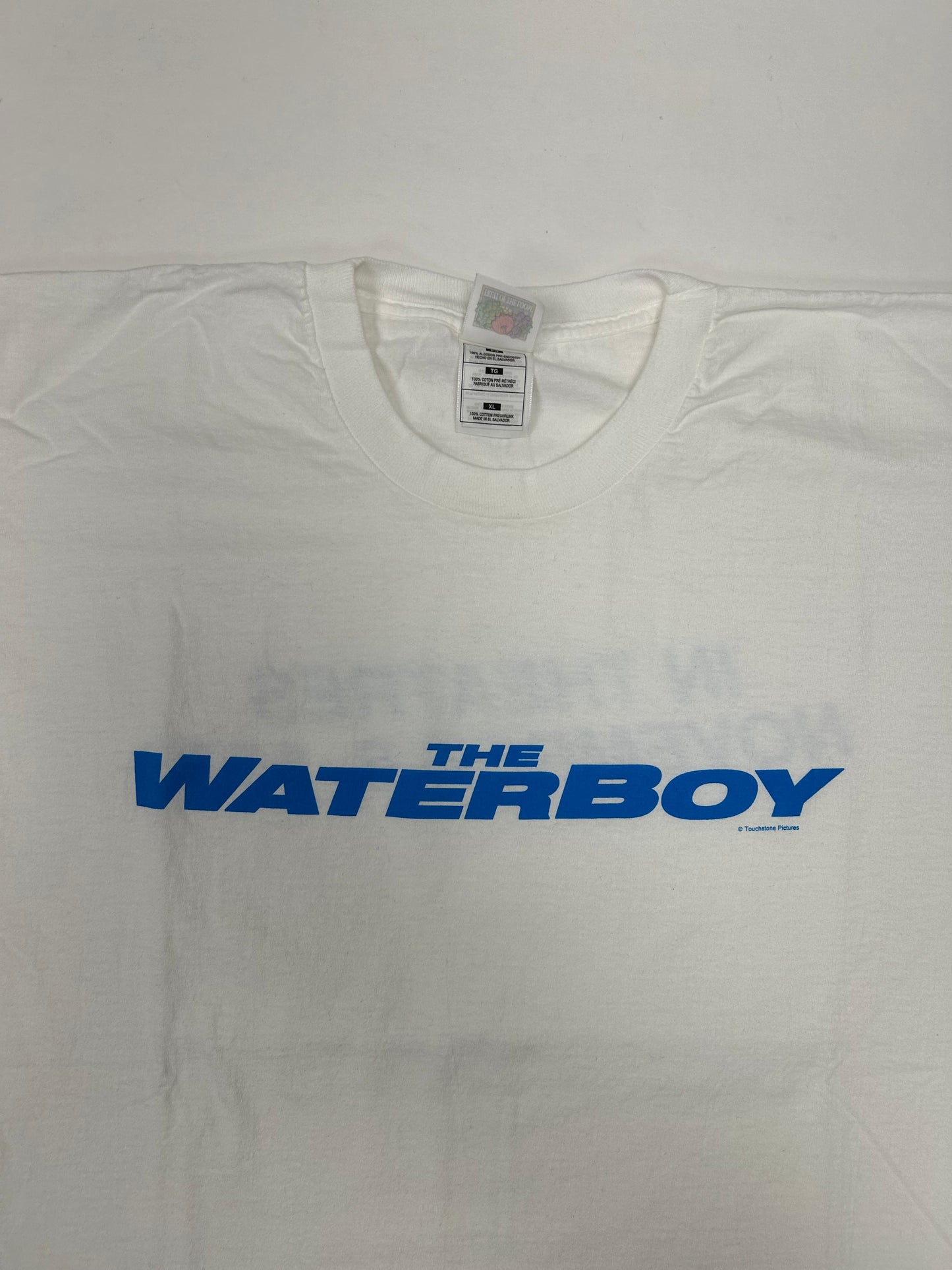 Vintage 1998 The Waterboy Adam Sandler Movie Promo Tee XL 23.25x28.75 Inches