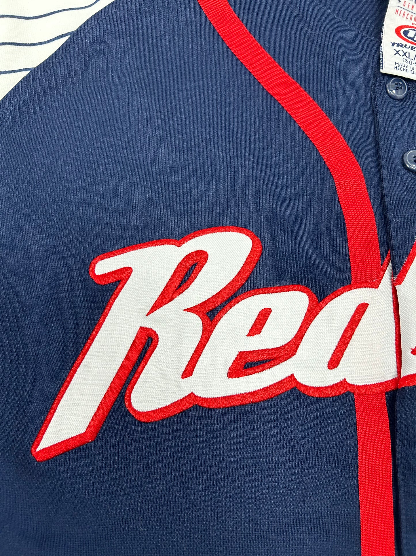 Vintage Boston Red Sox Stitched MLB Baseball True Fan Series Jersey Blank 2XL 28.5x33.75/35.5 Inches