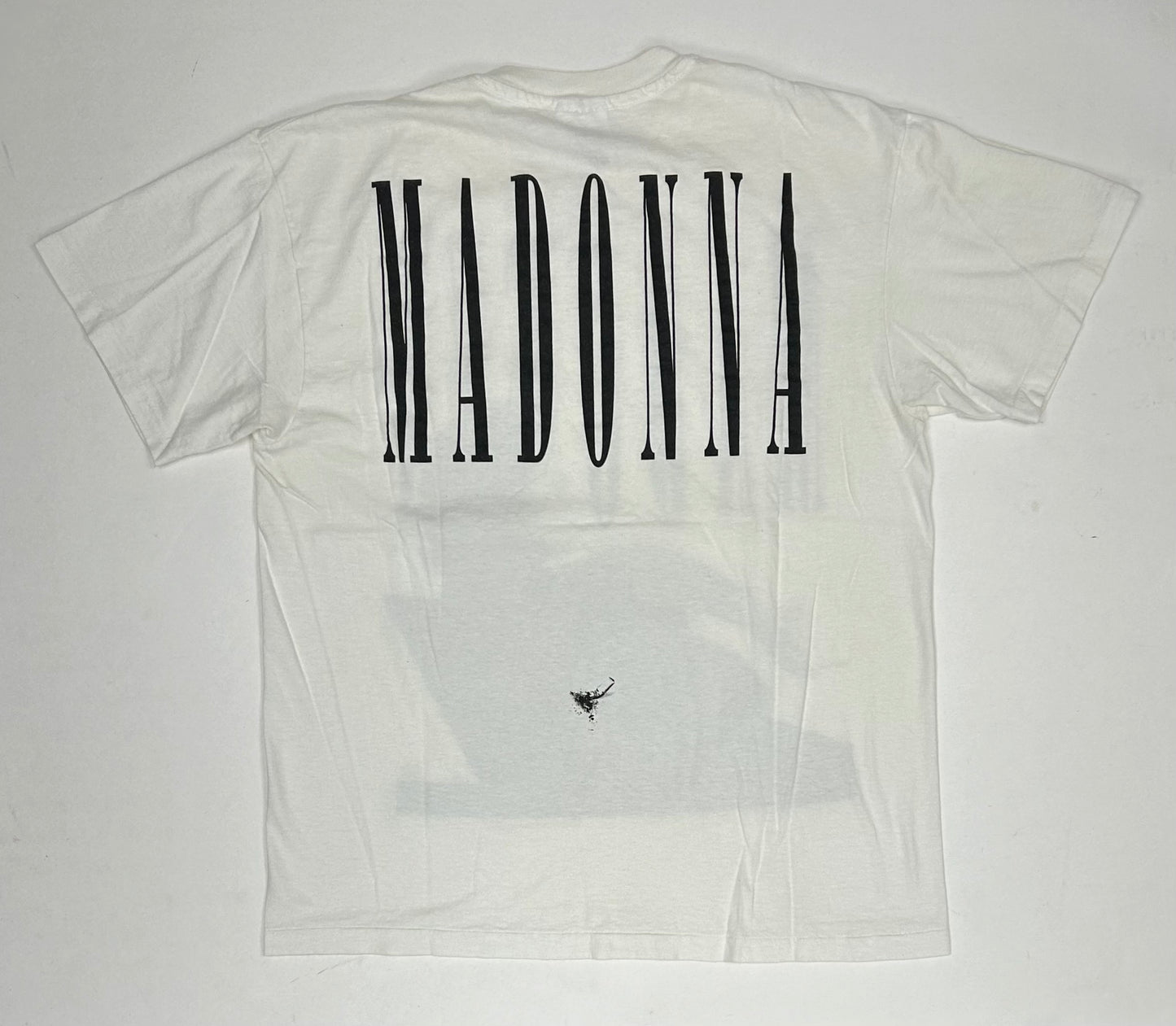 Vintage 1992 Madonna Erotica Smoking Music Tee M/L Fit 20.75x26.5 Inches White