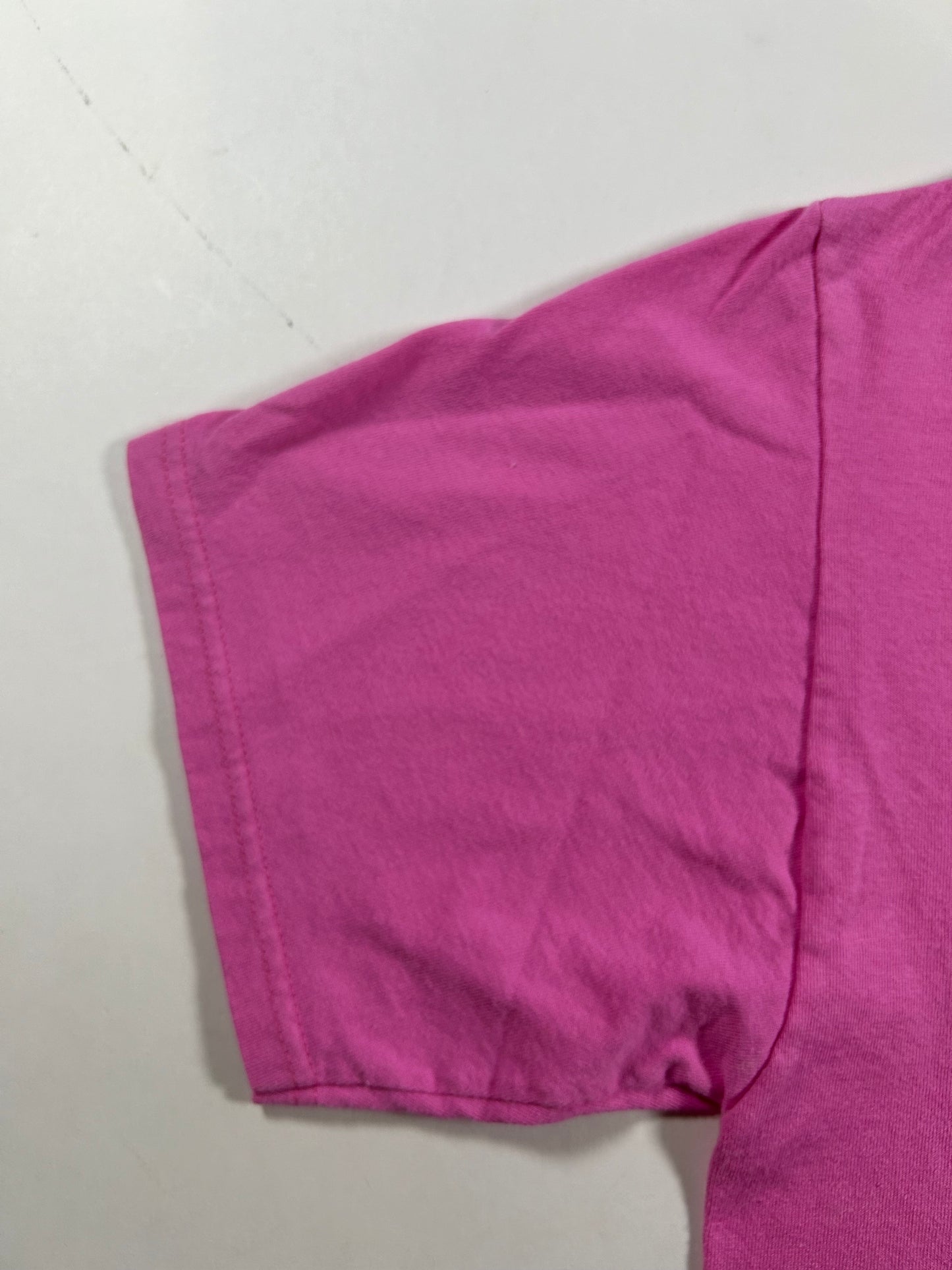 Lady Gaga 2009 The Monster Ball Tour Graphic Tee Pink Large 21.5x29.5 Inches As Is Worn Music
