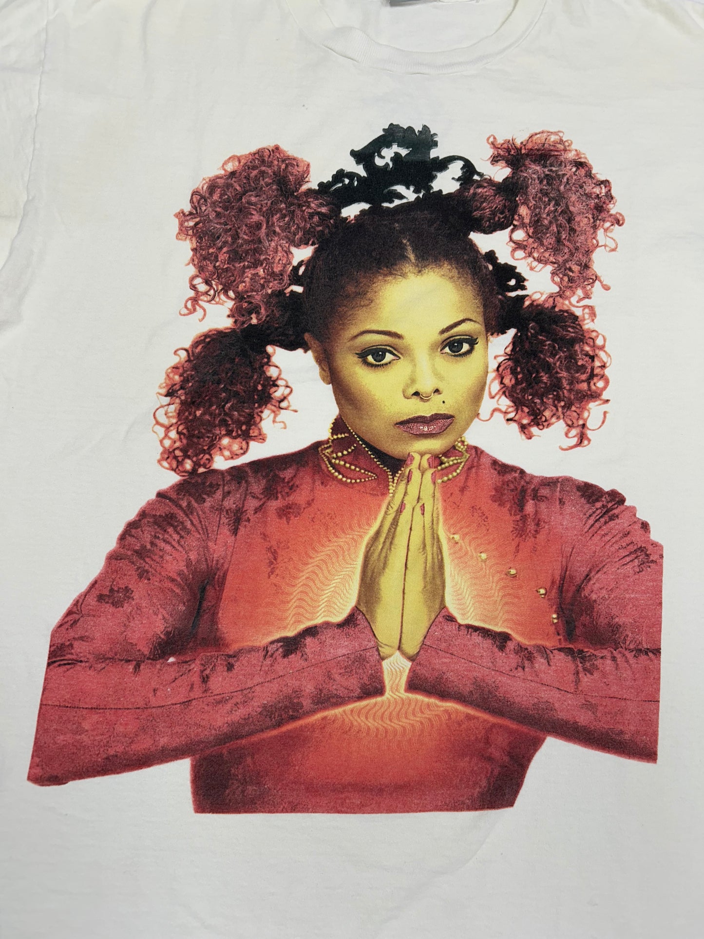 Vintage Janet Jackson The Velvet Rope Tour 1998 Music Tee XL Rare Back Graphic