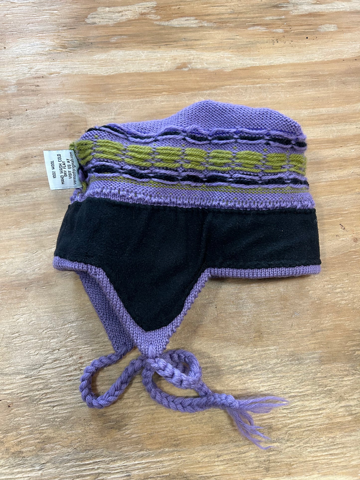 Vintage Vermont Originals Wool Beanie Snow Hat Skiing Snowboarding Ski Snowboard