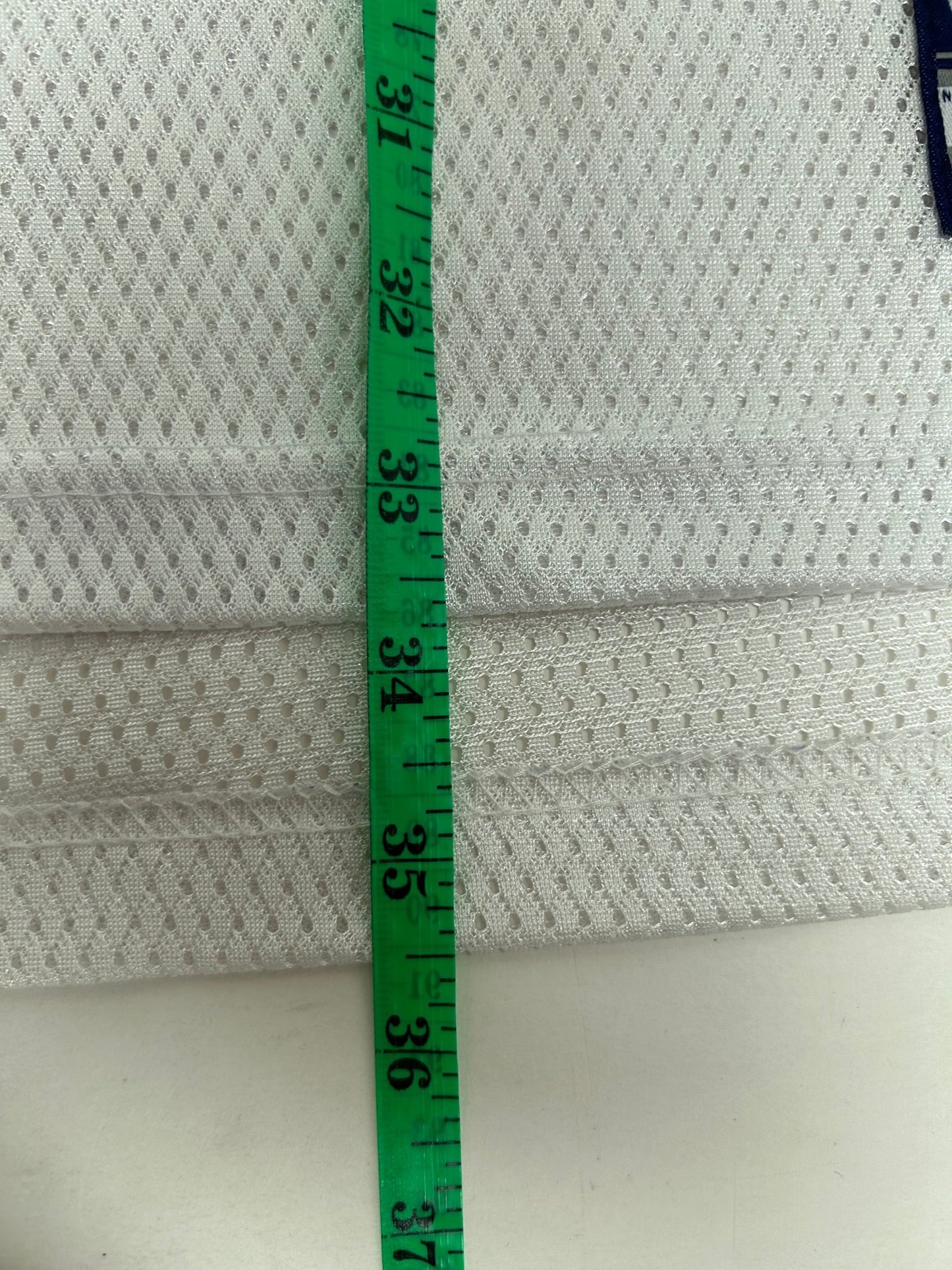 Vintage Reebok New York Giants Brendon Jacobs #27 Super Bowl XLII Jersey XL 26.5x33.75/35.5 Inches White