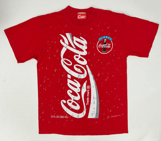 Vintage 1994 Coca-Cola Always Can Promo Tee Large 21.5x30 Inches