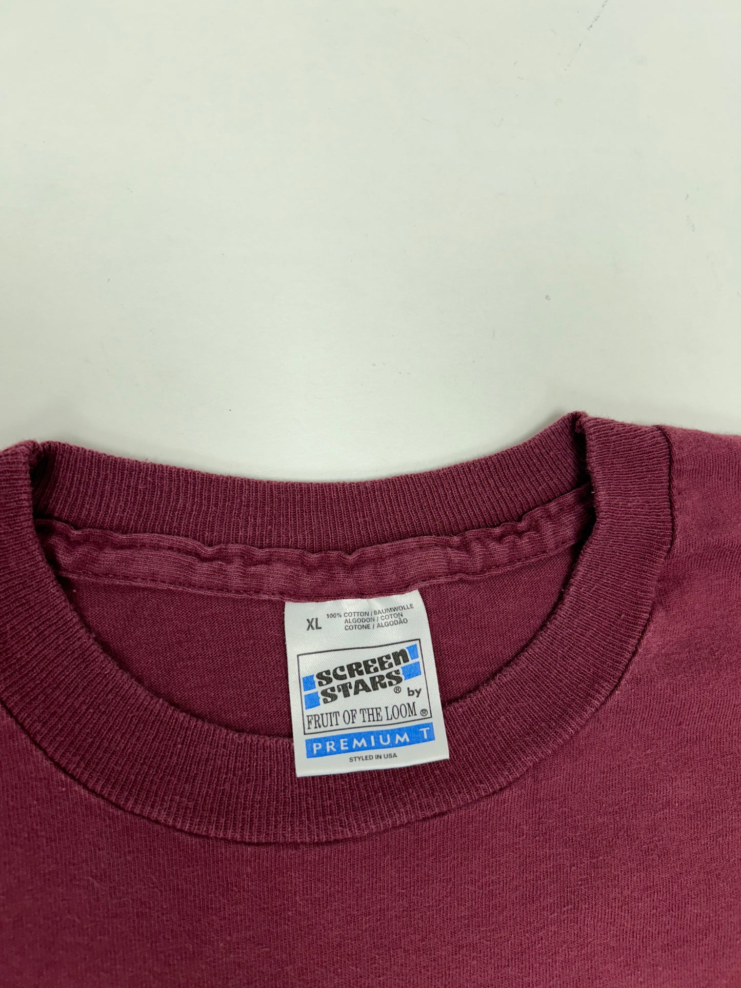 Vintage Screen Stars T-Shirt Single Stitch PremiumT Flamenco Design Tee XL 24x28.75 Inches