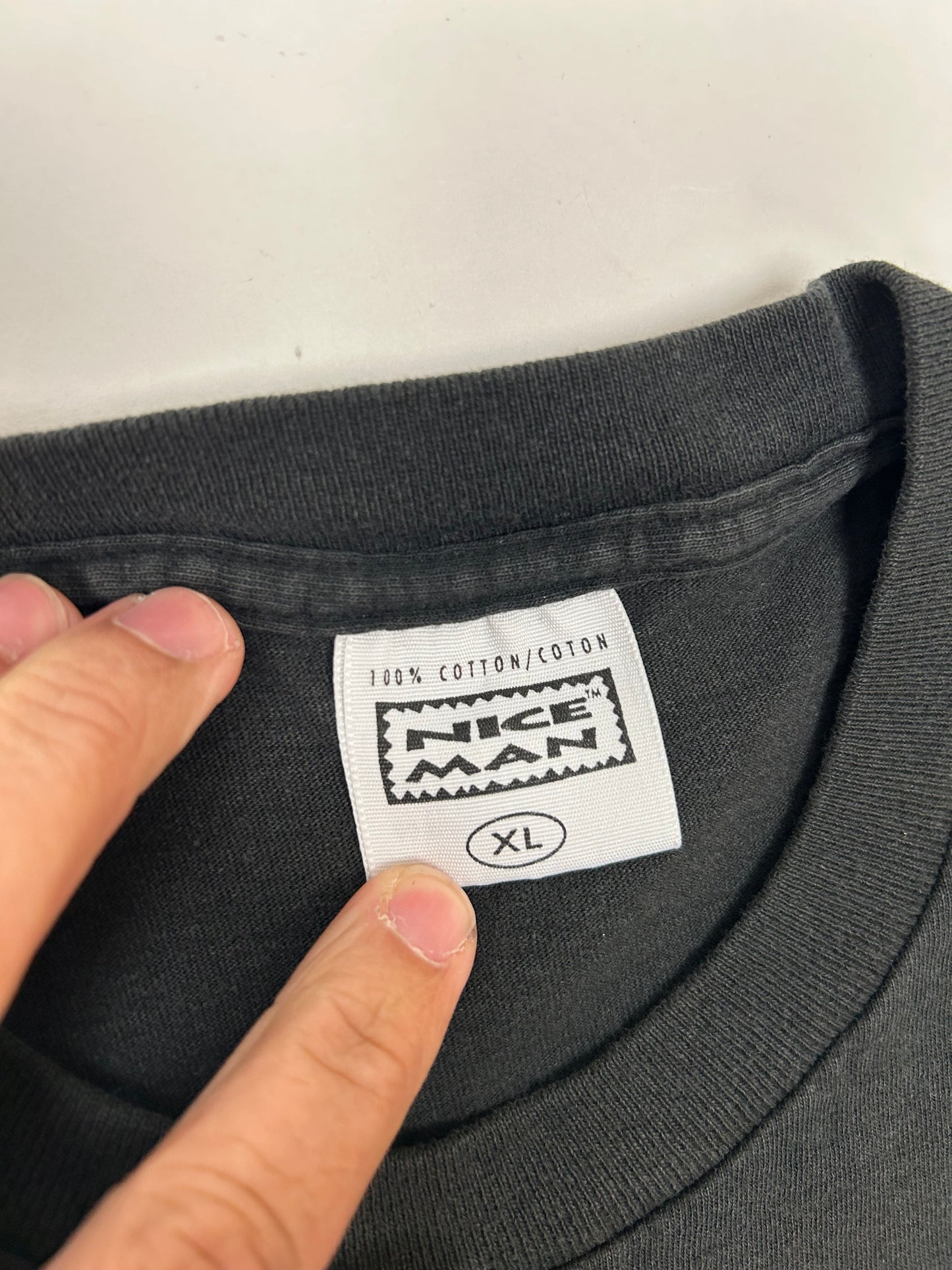 Vintage 1993 R.E.M. Easy Rest Diner Music Band Tee Nice Man Tag XL 23.25x29 Inches Faded REM