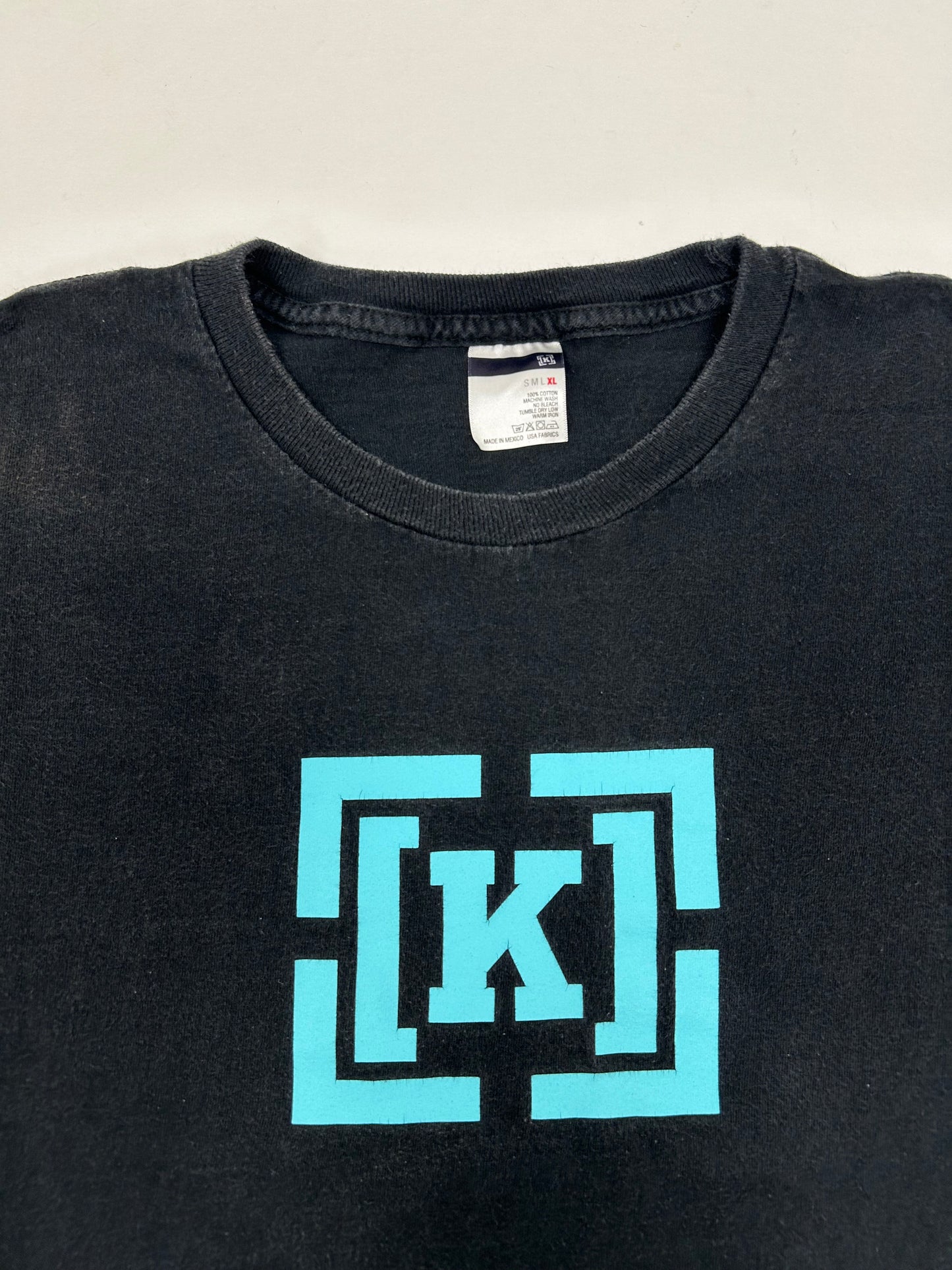 Vintage 00s KR3W K Staple Logo Tee XL Faded & Worn In