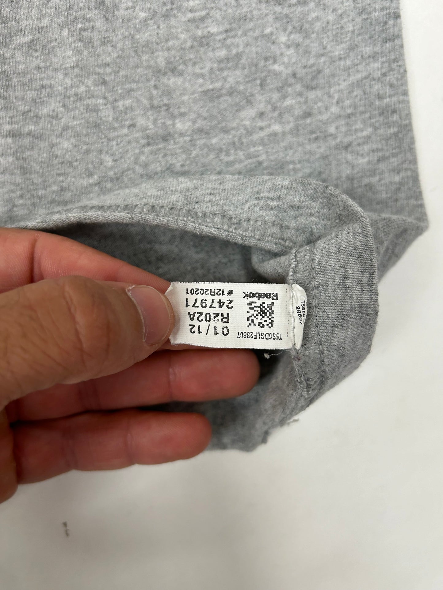 Reebok New York Giants Super Bowl XLVI Champions Long Sleeve Tee XL 22.5x29.25 Inches