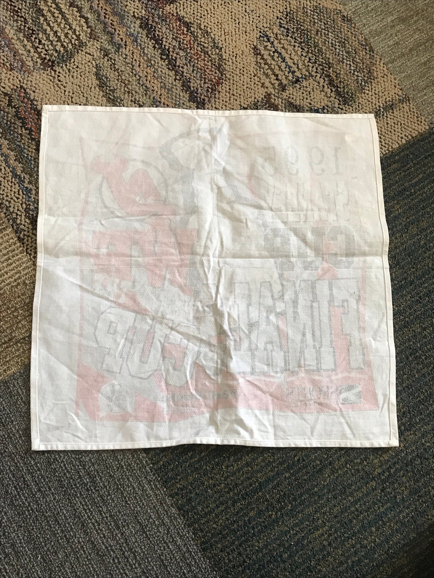 Vintage 1995 NHL New Jersey Devils Rally Towel Stanley Cup Finals Championship