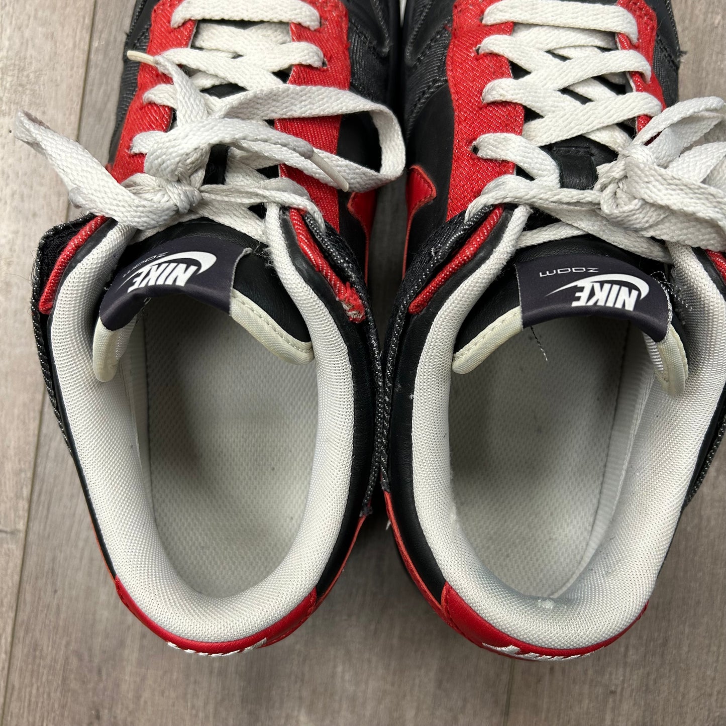 2011 Nike Dunk Low Zoom NikeID Size 8 Used As Is No Box 502000-991 Made In China