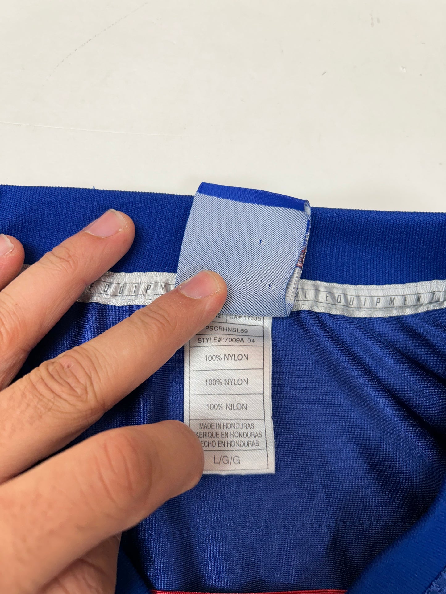 Vintage 2000s Reebok New York Giants Eli Manning NFL Jersey Blue Large