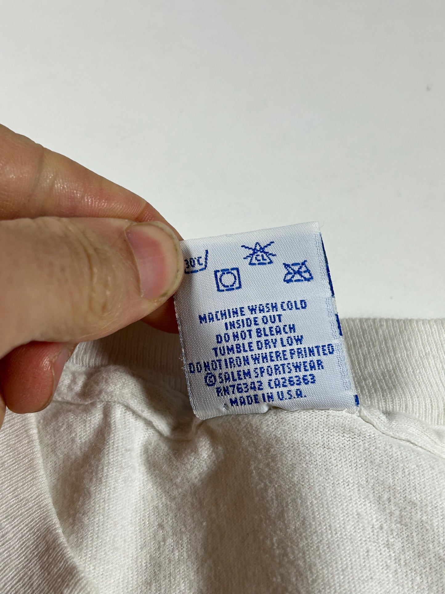 Vintage Salem Sportswear NBA Stay In School Celebration Phoenix Arizona 1995 Sleeveless XL 24.5x29.5 Inches Chopped Sleeveless Tee