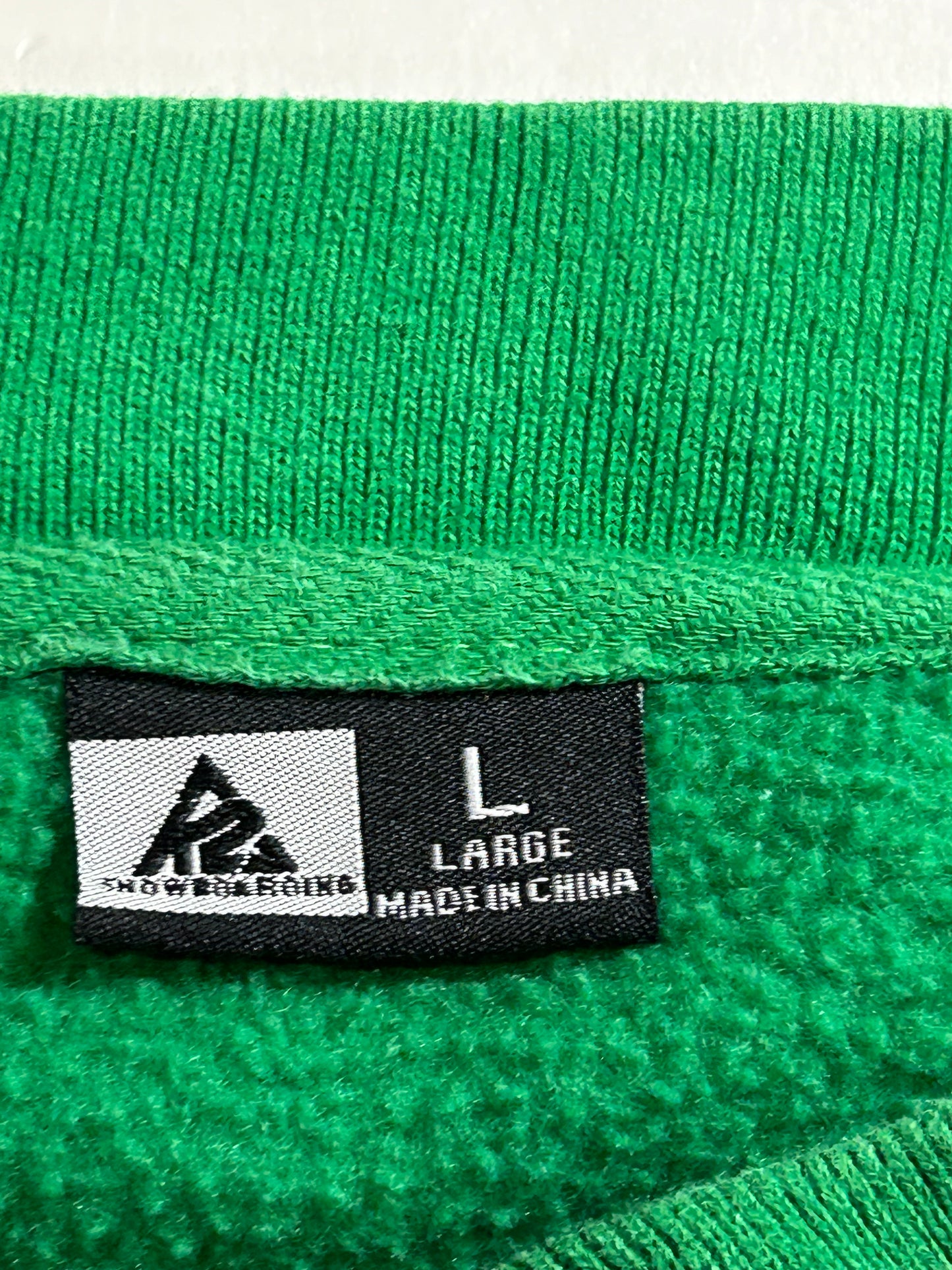 Vintage 2000s K2 Snowboarding Zip Track Jacket Style Sweatshirt Medium/Small Fit 22x24.75 Inches Green