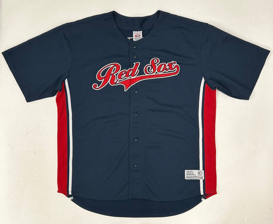 Vintage 00s Boston Red Sox David Ortiz True Fan Genuine Merchandise MLB Jersey 2XL 27.75x32/34.5 Inches