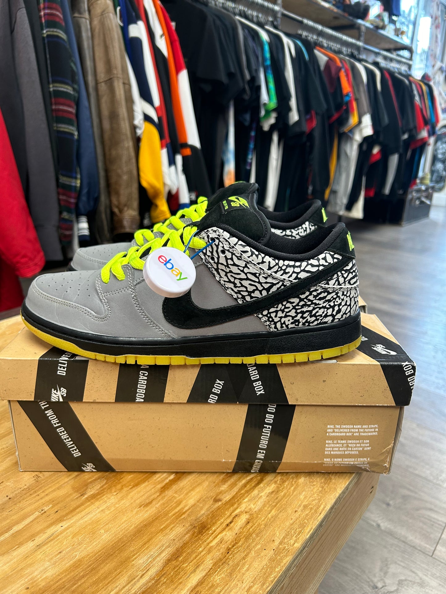 2013 Nike SB Dunk Low DJ Clark Kent Premium QS Primitive 112 Lightly Used With Box Size 10