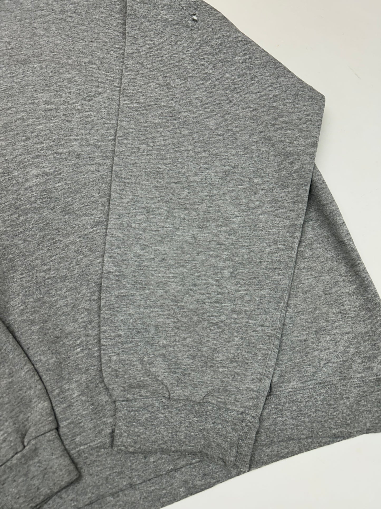 Vintage 90s Nike Center Swoosh Embroidered Logo Hooded Sweatshirt Worn In XL 27.25x28.25 Inches As Is