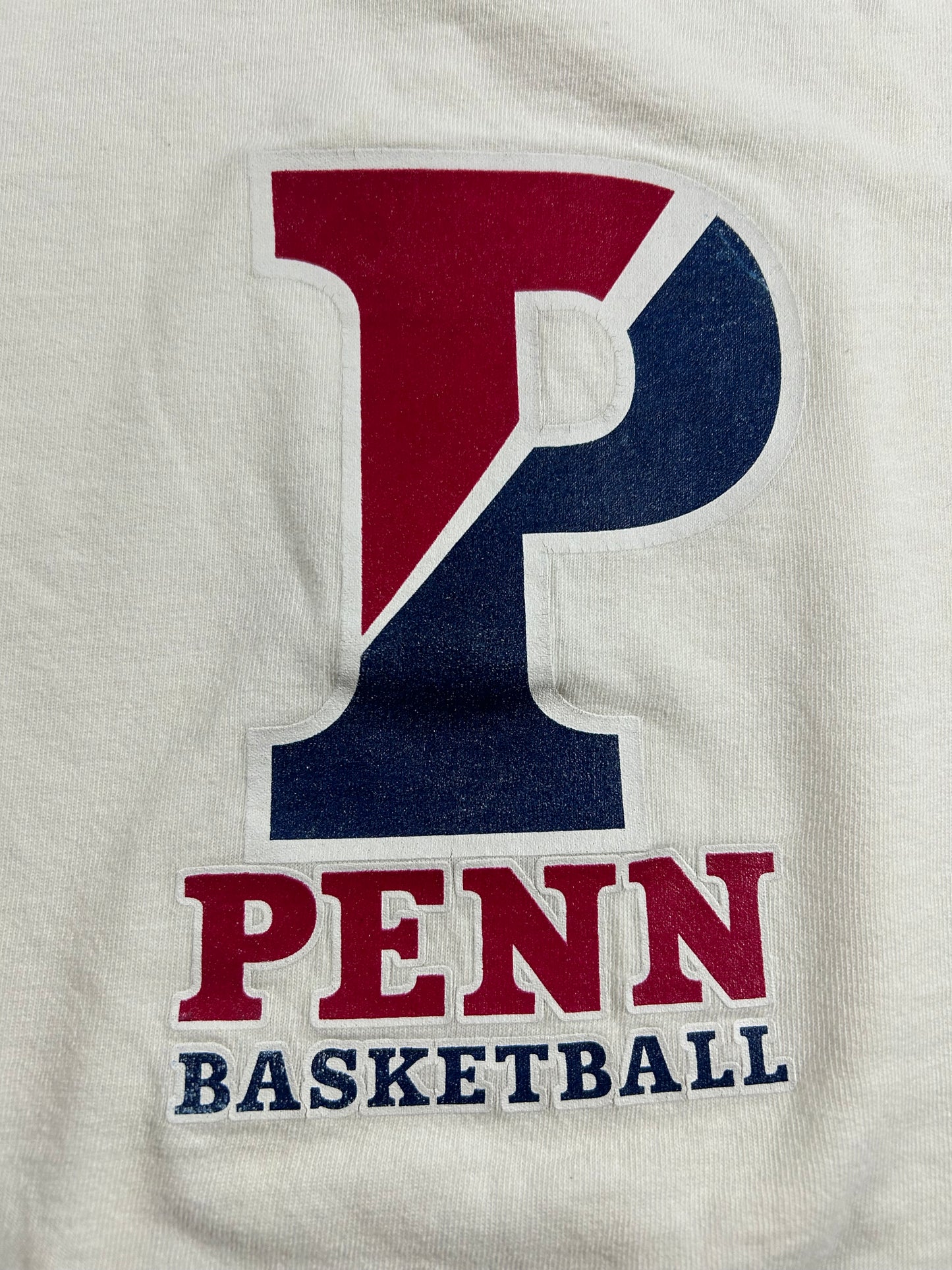 Vintage Penn Basketball College AND1 Team Long Sleeve Shirt M/L 21.5x27.5 Inches