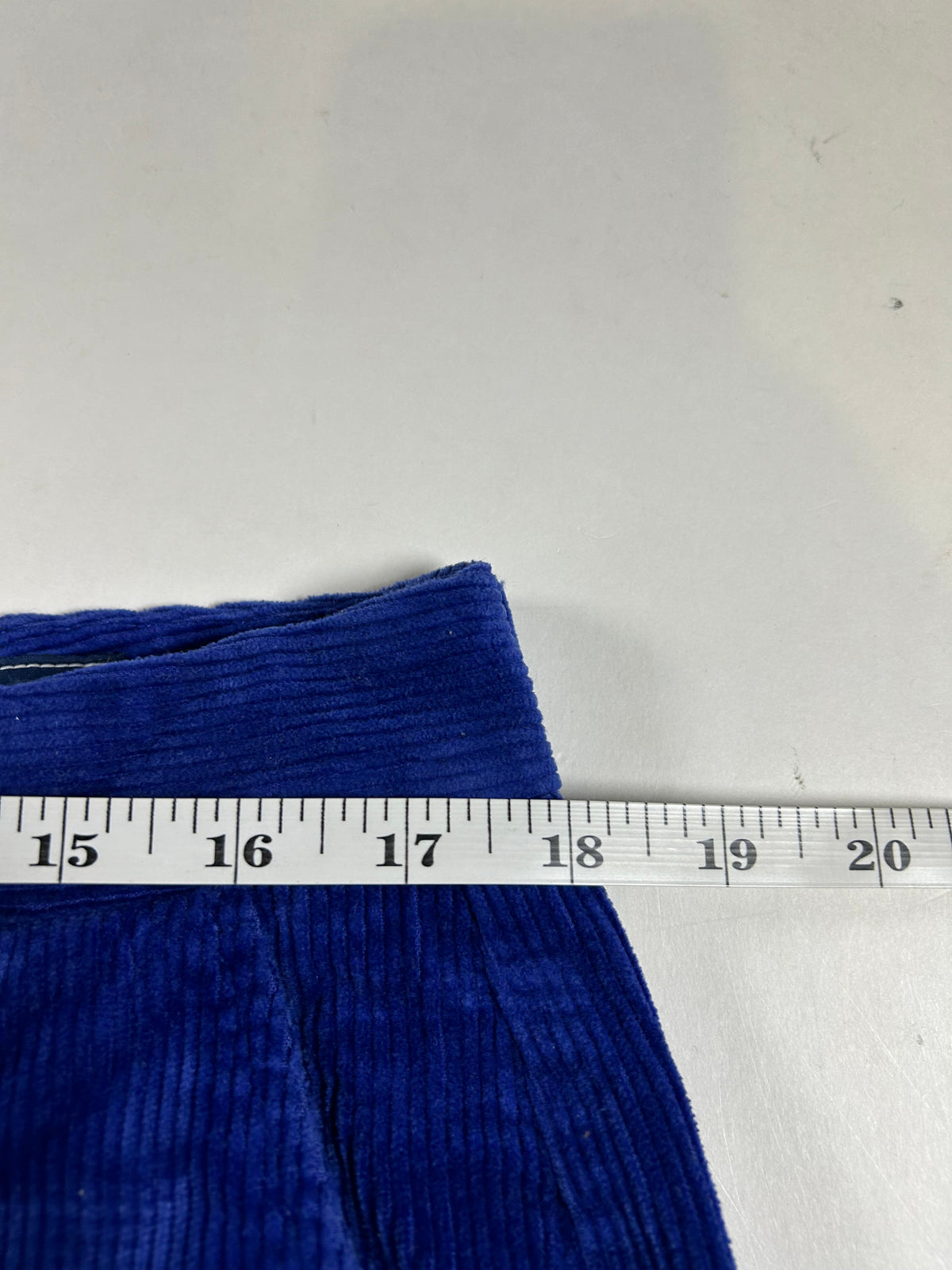 Vineyard Vines Corduroy Slim Stretch Breaker Pants 34x32 Royal Blue Preppy 2015 About 18x42 Inches