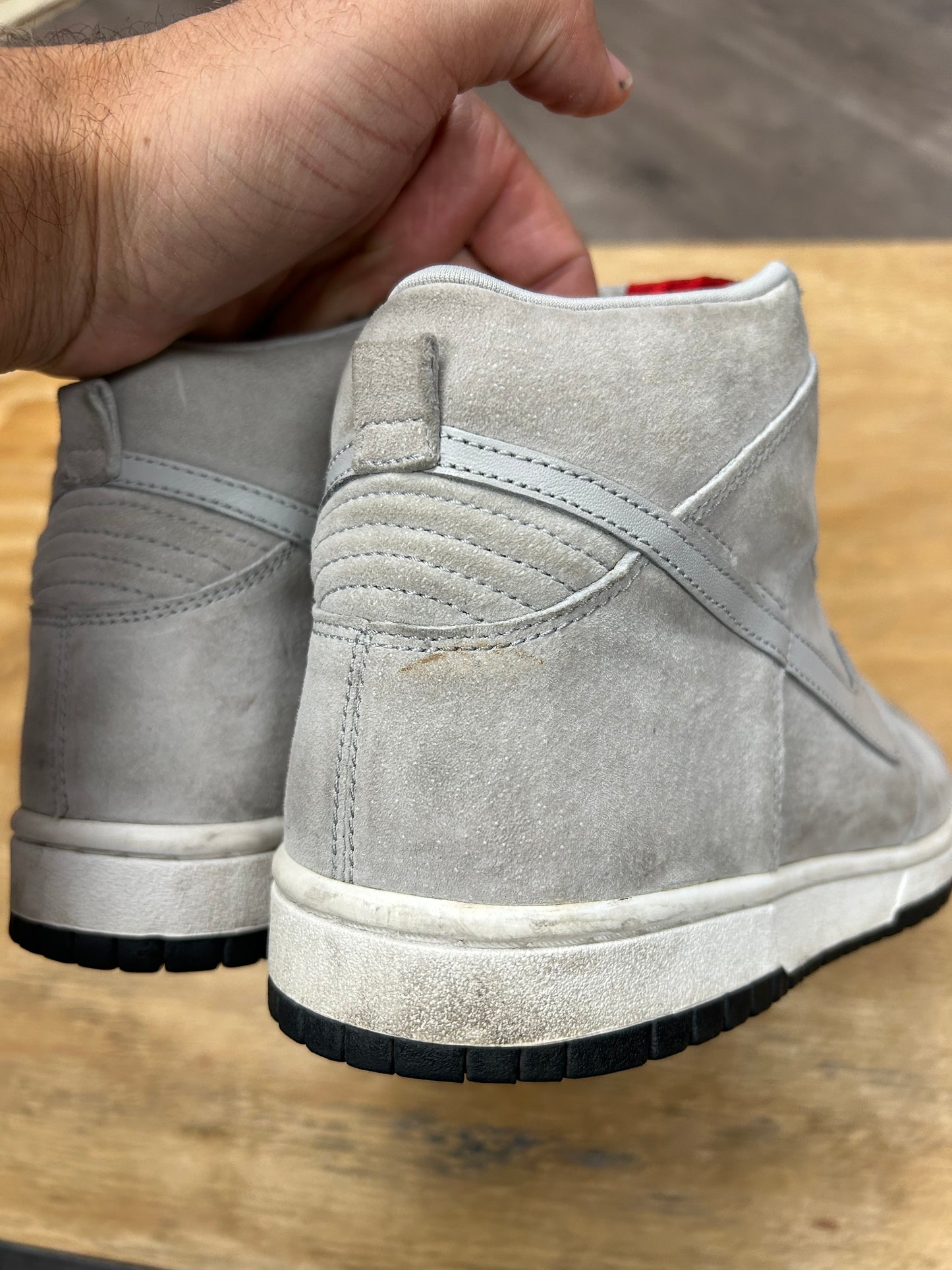 2007 Nike SB Dunk High Pee Wee Herman Size 10 Used As Is No Box