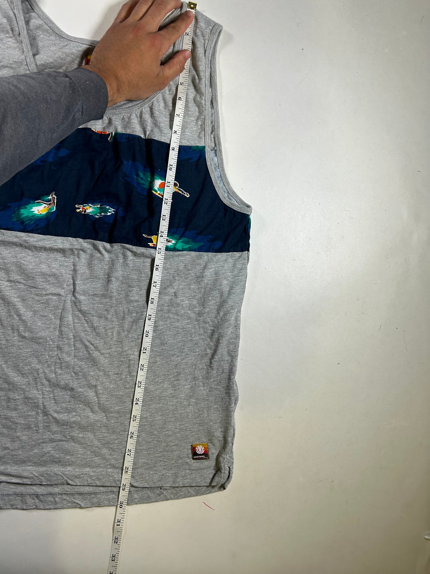 Element Skateboards Hoffman Tank Top Sleeveless Beach Skateboarding Gym Large 21.25x29/30 Inches