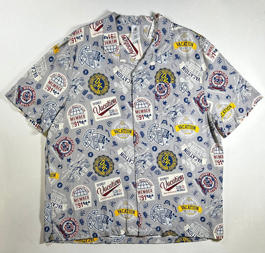 Disney Vacation Club Member Shirt Mens XL 26x31.5/32.5 Inches Mickey Mouse