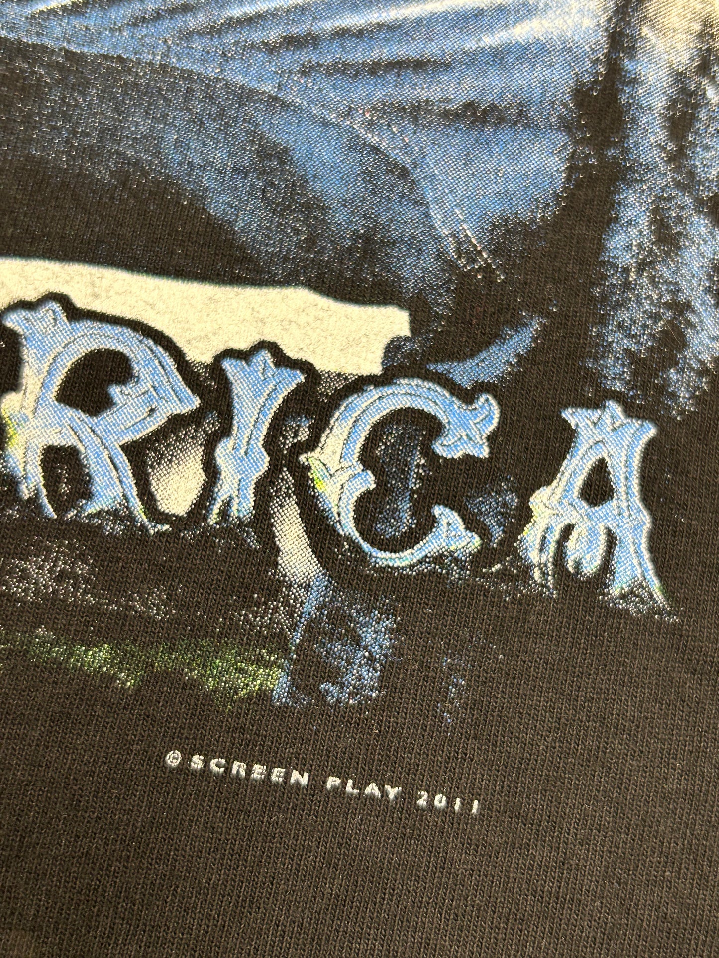 Vintage Toby Keith Locked and Loaded 2011 Made In America Tour T-Shirt Smal