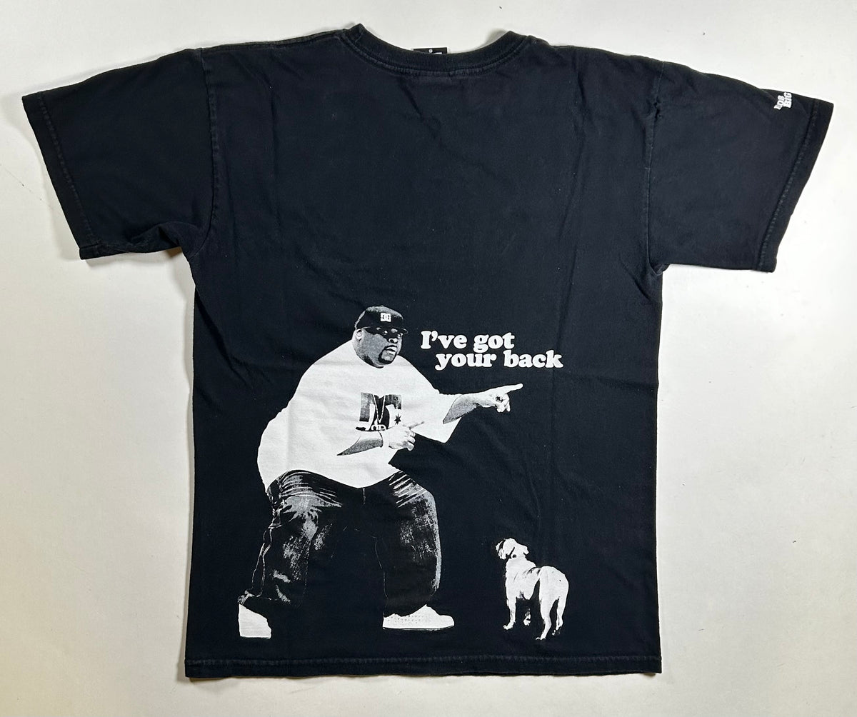 Vintage 2000s Rob and Big Black MTV Skateboard DC Shoes Tee As Is Worn Has Unstitching Small 18.5x25.5 Inches