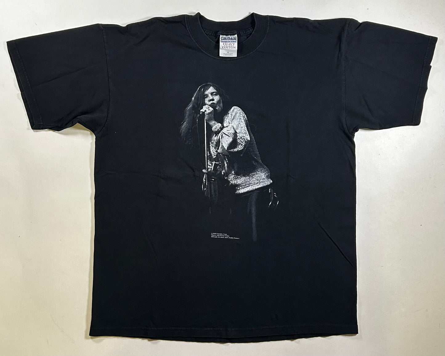 Vintage 2000 Janis Joplin Is Down On Me Rock Music Graphic Tee XL  23.5x29 Inches